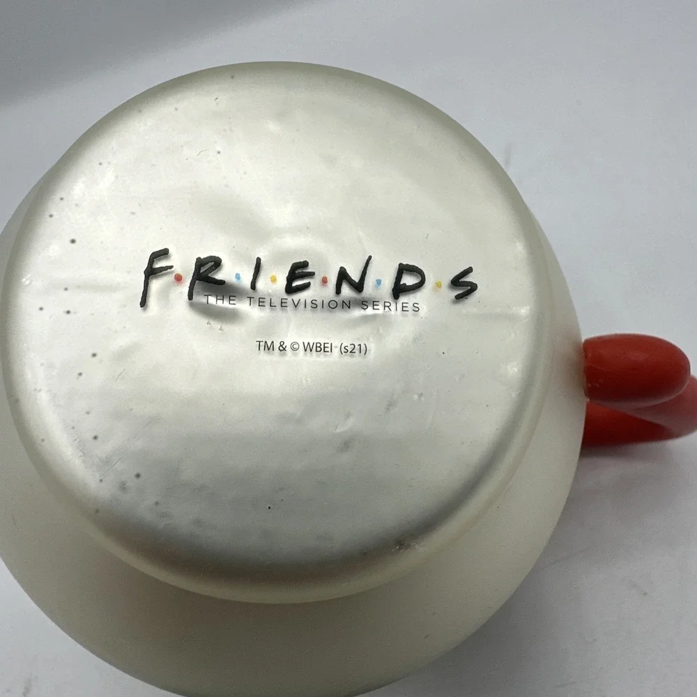 Hallmark Friends Central Perk Coffee Cup‎ Ceramic Holiday Christmas Ornament